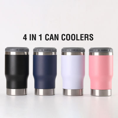 Gepersonaliseerde kleur 14 oz roestvrij staal blik koeler Geïsoleerd voor Slim blikken buiten