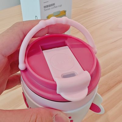 304 roestvrij staal vacuümgeïsoleerde dagelijkse thermos met heftouw en draagbaar ontwerp