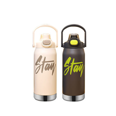 Roestvrij vacuüm waterfles Custom logo sublimatie geïsoleerde sport staalfles