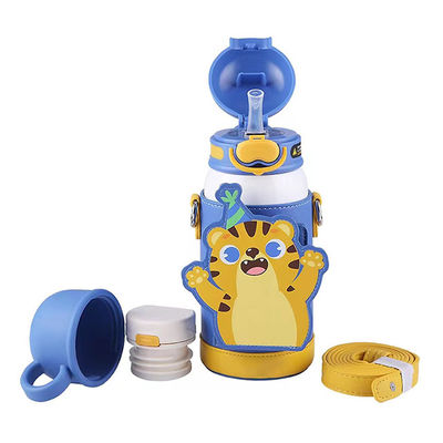 Blijf altijd en overal gehydrateerd met deze grote 550 ml dubbele wand waterfles