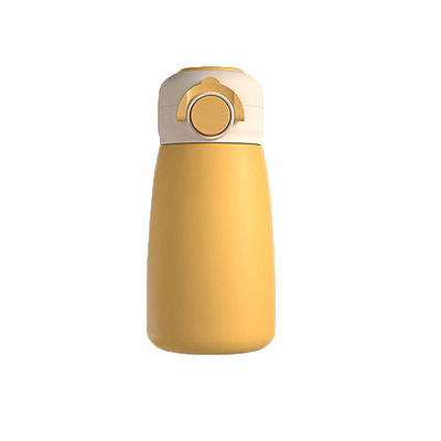 Dubbele drinkbare geïsoleerde waterfles Custom logo minifles met schattige ontwerp stijl