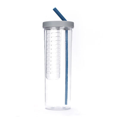 800 ml plastic outdoor sport stro sap drinkwater flesje kopje met aangepast logo