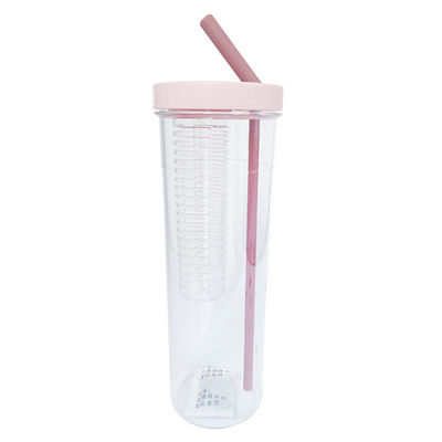 800 ml plastic outdoor sport stro sap drinkwater flesje kopje met aangepast logo