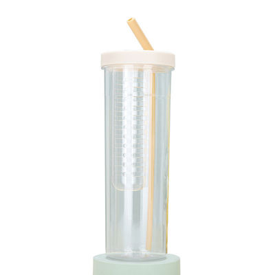 800 ml plastic outdoor sport stro sap drinkwater flesje kopje met aangepast logo