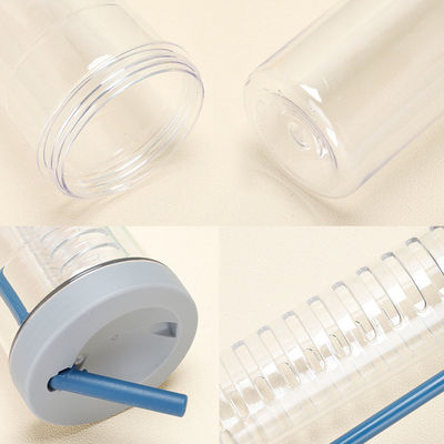 800 ml plastic outdoor sport stro sap drinkwater flesje kopje met aangepast logo