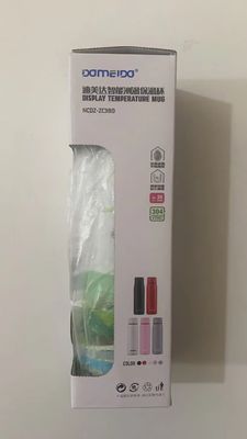 Draagbare 380 ml LED-temperatuur display Smart fles voor buiten reizen Kamperen Wandelen
