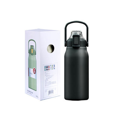 Stainless Steel Smart Water Flask Designer 1700ml Capaciteit met tijdmarker en Li