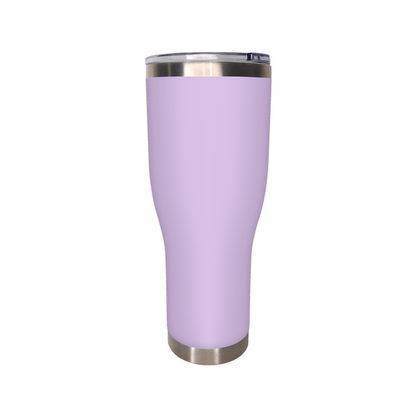 Doppelwandige wijnbak met deksel van roestvrij staal