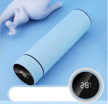 Normale 500 ml aangepaste thermos met slim digitaal temperatuurscherm en lekvrije ontwerp
