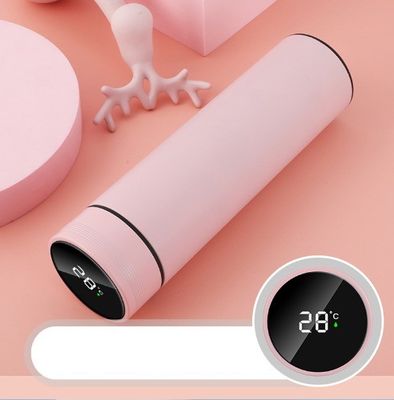 Normale 500 ml aangepaste thermos met slim digitaal temperatuurscherm en lekvrije ontwerp