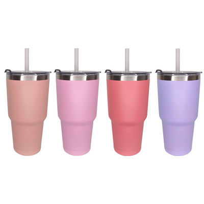 Modern ontwerp 30 oz roestvrij staal dubbelwandige tumbler voor voorraad kantoor / auto / huis