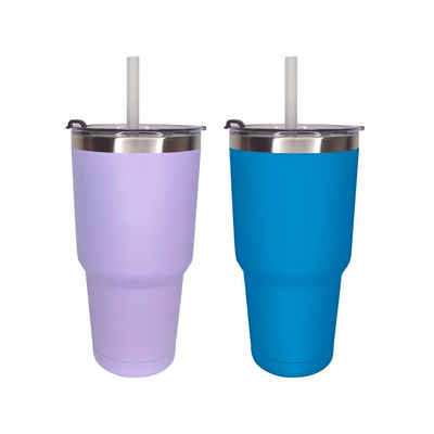 Modern ontwerp 30 oz roestvrij staal dubbelwandige tumbler voor voorraad kantoor / auto / huis
