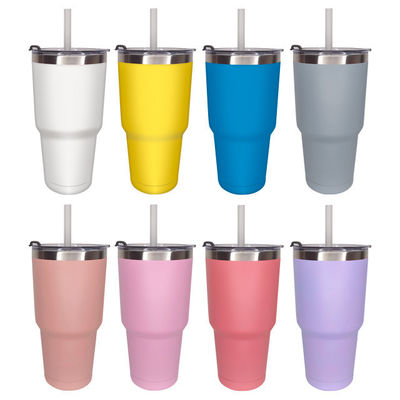 Modern ontwerp 30 oz roestvrij staal dubbelwandige tumbler voor voorraad kantoor / auto / huis