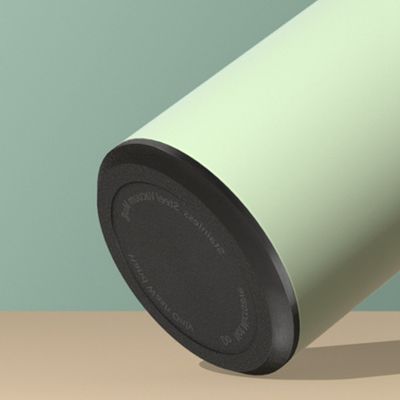 Vacuümgeïsoleerde LED-temperatuurscherm in vaste kleuren Thermosbeker met thee-separatie