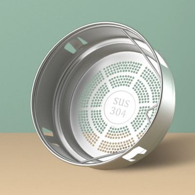 Vacuümgeïsoleerde LED-temperatuurscherm in vaste kleuren Thermosbeker met thee-separatie