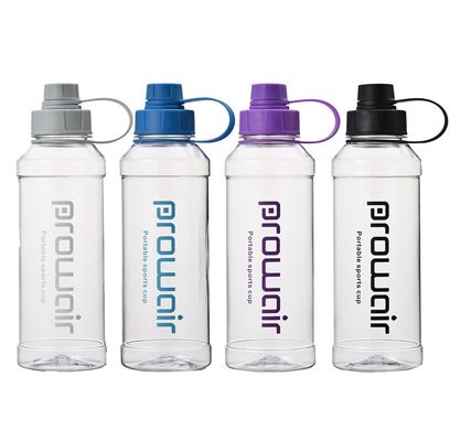 Niet uitgerust 1000 ml pc plastic waterbeker voor transparante fles voor kleine mond
