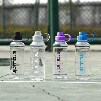 Niet uitgerust 1000 ml pc plastic waterbeker voor transparante fles voor kleine mond