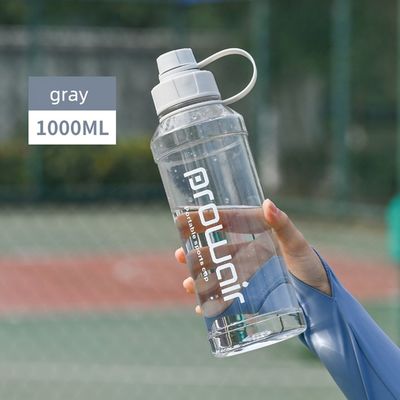 Niet uitgerust 1000 ml pc plastic waterbeker voor transparante fles voor kleine mond