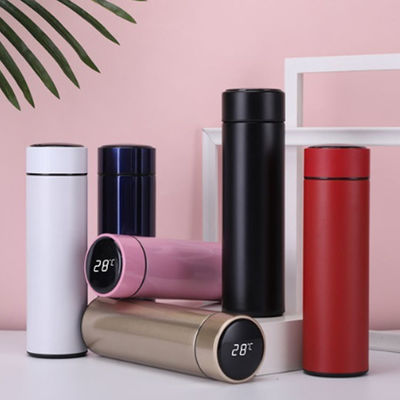 17oz 500ml Custom roestvrijstalen Thermos Vacuum Geïsoleerde waterfles Klassieke stijl