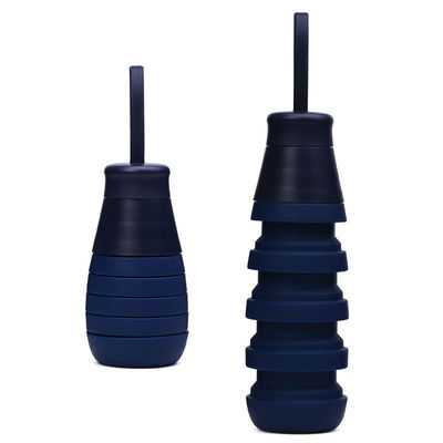 500 ml opvouwbare siliconen drankfles school BPA gratis prachtig cadeau voor buitenactiviteiten