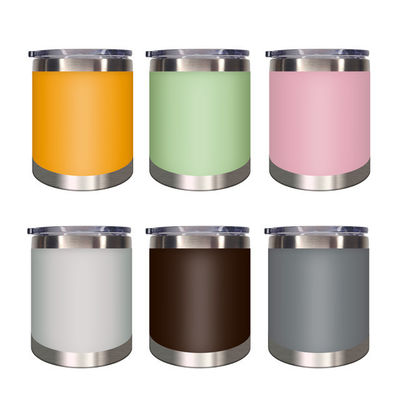 Modern ontwerp 12oz roestvrij staal tumbler met dubbele wand vacuüm isolatie en deksel
