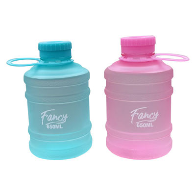 650 ml mini emmer plastic waterfles voor milieuvriendelijke sportflessen Kookwater