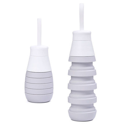 Heel welkom OEM/ODM 500 ml siliconen flessen Custom logo voor draagbare waterbeker