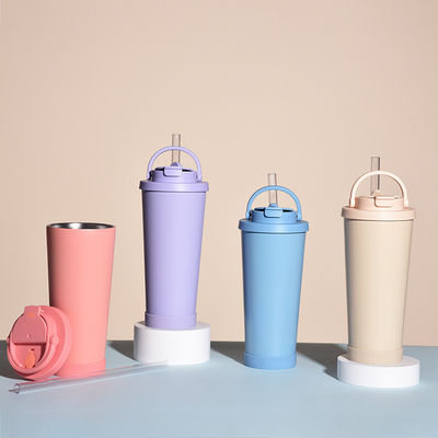 Vacuümgeïsoleerde roestvrijstalen reiskoffiemok Multicolor met LID bulk tumblers