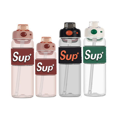 Unisex 178g en 194g Grote capaciteit Sports Gym Tritan Waterfles Met Strooi Infuser
