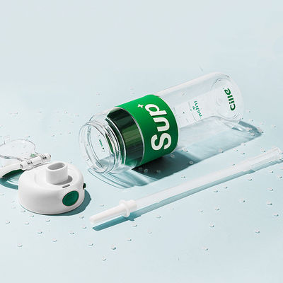 Laurel Roze Waterfles op maat met sluitluik en stro Blijf hydrateren overal