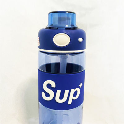 Laurel Roze Waterfles op maat met sluitluik en stro Blijf hydrateren overal