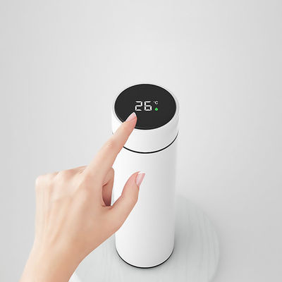 450 ml capaciteit aangepaste temperatuur display Skinny thee thermos waterfles voor badkamer