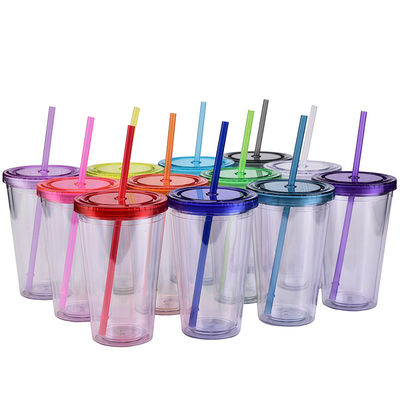Kookwater toepasbaar op maat voor buitenreizen Plastic waterfles met stro