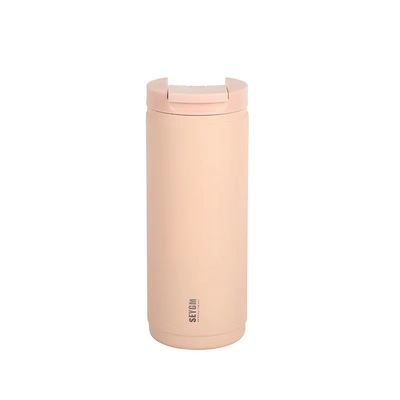 Witte 400 ml Custom Logo Dubbelwand Roestvrij staal Koffie Waterfles Vacuümflasjes Thermos