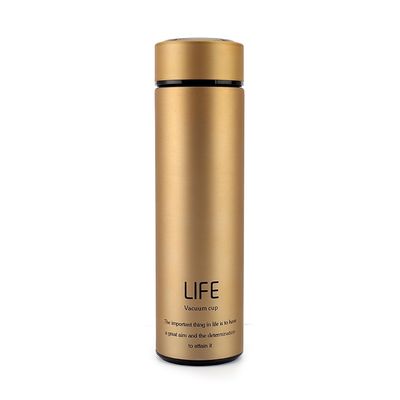 500 ml Custom Logo Dubbelwand Roestvrij staal Koffiewaterfles Vacuümflasjes Thermos