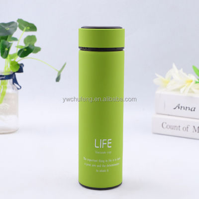 500 ml Custom Logo Dubbelwand Roestvrij staal Koffiewaterfles Vacuümflasjes Thermos
