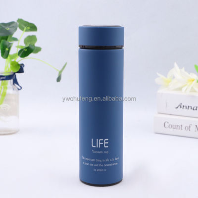 500 ml Custom Logo Dubbelwand Roestvrij staal Koffiewaterfles Vacuümflasjes Thermos