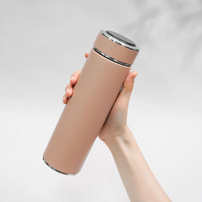 Persoonlijk geprinte 500 ml roestvrij staal vacuümgeïsoleerde slimme drinkwater voor kantoor