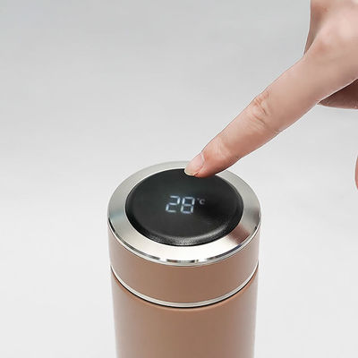 Persoonlijk geprinte 500 ml roestvrij staal vacuümgeïsoleerde slimme drinkwater voor kantoor