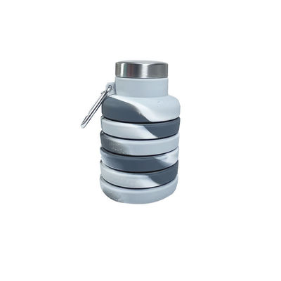 500 ml opvouwbare siliconen waterfles voor reizen gym sporten BPA gratis veilig student kopje