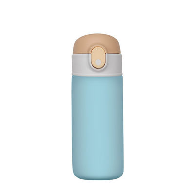 16oz Kinderen Sportfles Geïsoleerde Vacuümfles Thermos met voedselkwaliteit PP/Silikon