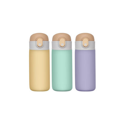 16oz Kinderen Sportfles Geïsoleerde Vacuümfles Thermos met voedselkwaliteit PP/Silikon