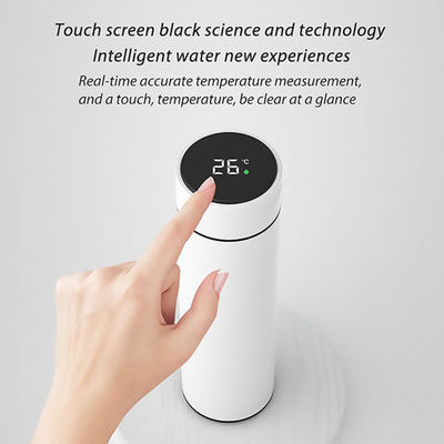 Straight Cup Edelstaal Intelligente Sublimatie Thermos met Temperatuur Display