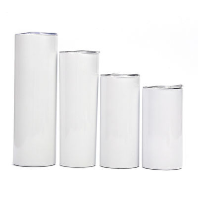 12oz 20oz 30oz student waterfles Straight Cup met deksel en stro maat kleuren