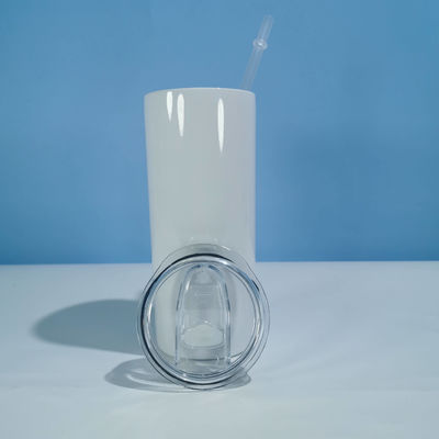 12oz 20oz 30oz student waterfles Straight Cup met deksel en stro maat kleuren