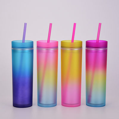 Redelijke stro-type plastic waterfles met dop laser compatibel en aanbieden