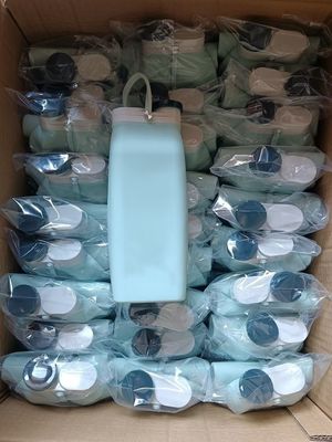 Draagbare waterfles Mode 600 ml opvouwbare siliconen waterflessen voor een gemakkelijke draagbaarheid