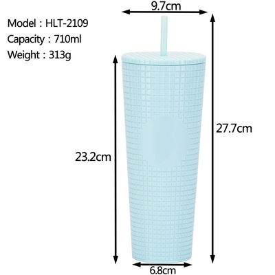 Geïnstalleerde anti-corrosiecoating Minimalistische plastic waterfles voor alcoholische dranken