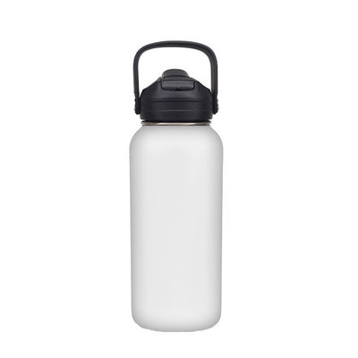 Gepersonaliseerd logo geaccepteerd grote capaciteit 304 roestvrij staal waterfles voor sport