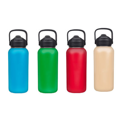 32OZ/40OZ/50OZ Luxe Dubbellaag Vacuüm 304 roestvrij staal waterfles met handvat
